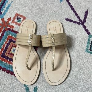 NWOB Kate Spade Nude Sandals